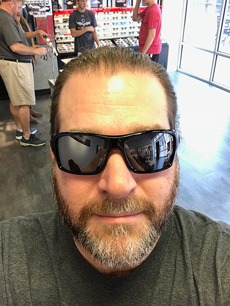 Eric Siegel Sports His New Oakley Sunglasses